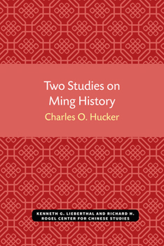 Paperback Two Studies on Ming History Book