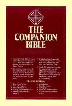 Leather Bound Companion Bible-KJV Book