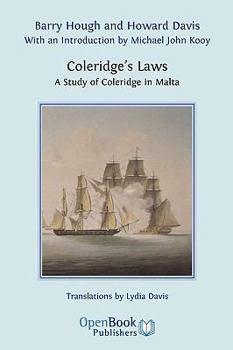 Paperback Coleridge's Laws. a Study of Coleridge in Malta. Book