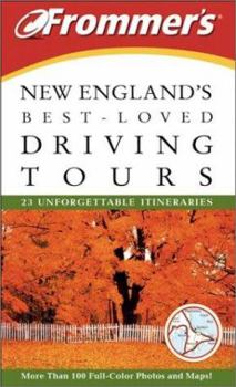 Paperback Frommer's New England's Best-Loved Driving Tours Book
