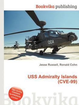 Paperback USS Admiralty Islands (Cve-99) Book