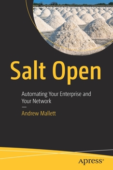 Paperback Salt Open: Automating Your Enterprise and Your Network Book