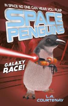 Hardcover Space Penguins Galaxy Race! Book