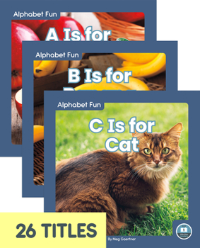 Paperback Alphabet Fun (Set of 26) Book