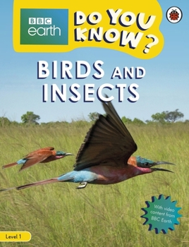 Paperback Do You Know? Level 1 - BBC Earth Birds and Insects Book