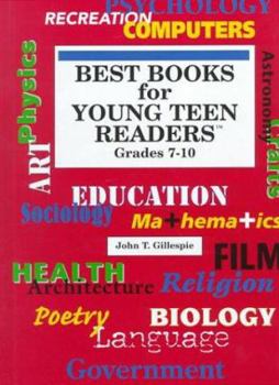 Hardcover Best Books for Young Teen Readers: Grades 7-10 Book