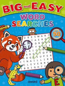 Paperback Big and Easy Word Searches: Red Panda Book