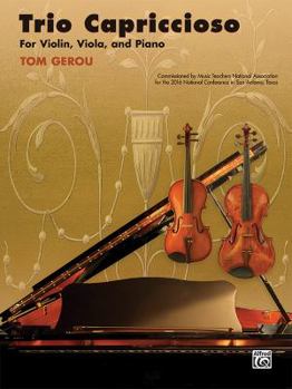 Paperback Trio Capriccioso: For Violin, Viola, and Piano Book