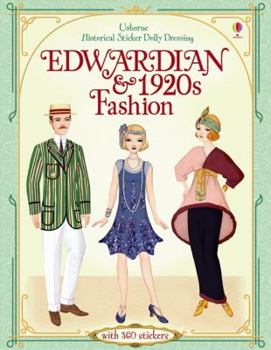 Historical Sticker Dolly Dressing Edwardian Fashion - Book  of the Usborne Sticker Dressing
