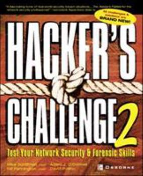 Paperback Hacker's Challenge 2: Test Your Network Security and Forensic Skills Book