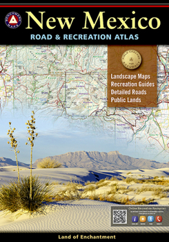 Paperback New Mexico Benchmark Road & Recreation Atlas Book