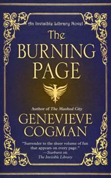 Hardcover The Burning Page [Large Print] Book