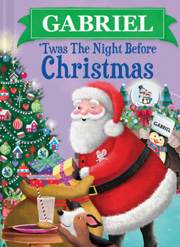 Hardcover Gabriel 'Twas the Night Before Christmas Book