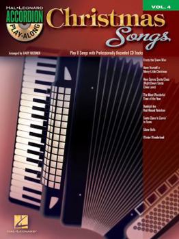 Paperback Christmas Songs: Accordion Play-Along Volume 4 Book