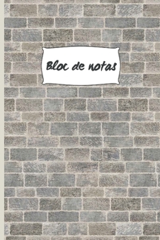 Paperback Bloc de Notas: Cuaderno Lineado. Cuaderno O Bloc de Notas O Apuntes, Diario O Agenda. [Spanish] Book