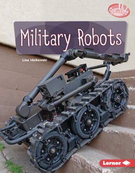 Library Binding Military Robots Book