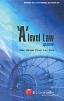 Paperback 'A' Level Law Book