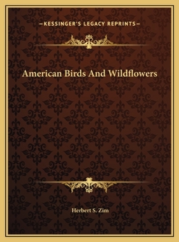 Hardcover American Birds And Wildflowers Book