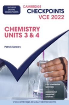 Paperback Cambridge Checkpoints VCE Chemistry Units 3&4 2022 Book