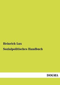 Paperback Sozialpolitisches Handbuch [German] Book