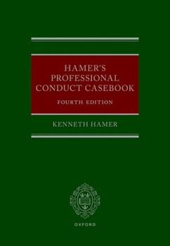 Hardcover Hamer's Professional Conduct Casebook Book