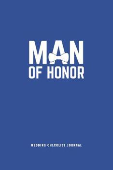 Man of Honor Wedding Checklist Journal