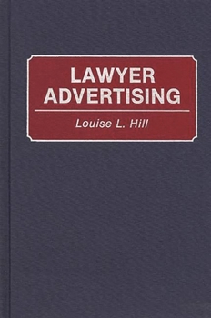 Hardcover Lawyer Advertising Book