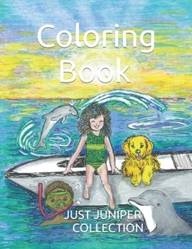 Coloring Book: Dolphins #2 JUST JUNIPER COLLECTION