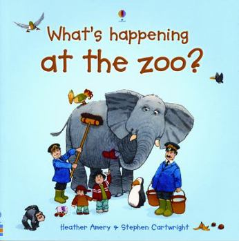 Paperback What's Happening at the Zoo? (What's Happening Series) Book
