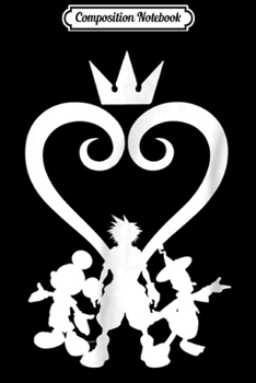 Composition Notebook: Disney Kingdom Hearts Characters  Journal/Notebook Blank Lined Ruled 6x9 100 Pages