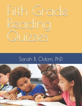 Paperback Fifth Grade Reading Quizzes Book