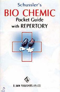 Paperback Biochemic Pocket Guide With Repertory: Physician's Quick Reference Of... Book