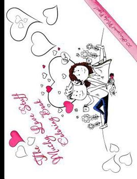 The Mushy Love Stuff Coloring Book: 30 Horizontal Mushy Pages!: A Cute Couple with Hearts & Love Quotes! Perfect for Left or Right Hand.