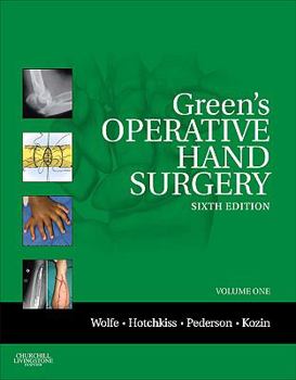 Hardcover Green's Operative Hand Surgery: 2-Volume Set Book