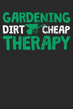 Gift Notebook: Gardening 6x9 Dot Grid 120 Pages