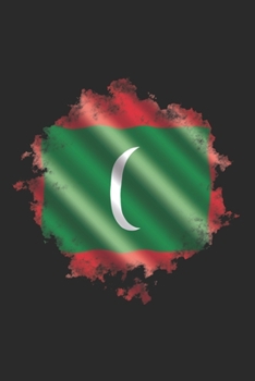 Paperback Maldives Notebook: Maldives Notebook - college book - diary - journal - booklet - memo - composition book - 120 sheets - Dot Grid paper 6 Book