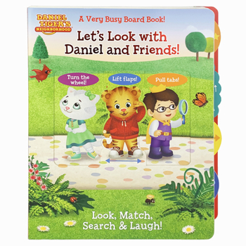 Board book Daniel Tiger Let's Look with Daniel and Friends! Book