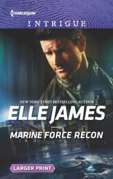 Mass Market Paperback Marine Force Recon [Large Print] Book
