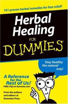 Paperback Herbal Healing for Dummies Book