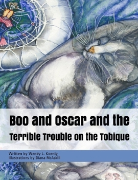 Paperback Boo and Oscar in The Terrible Trouble on the Tobique Book