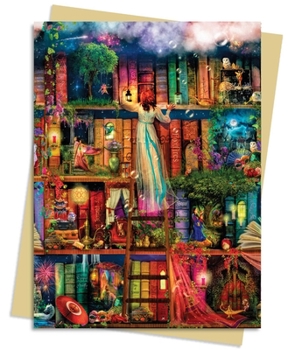 Cards Aimee Stewart: Treasure Hunt Bookshelves Greeting Card Pack: Pack of 6 Book