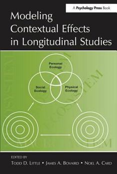 Hardcover Modeling Contextual Effects in Longitudinal Studies Book