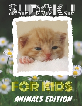 Paperback Sudoku for kids: Animals Edition Book