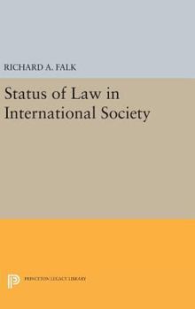 Hardcover Status of Law in International Society Book