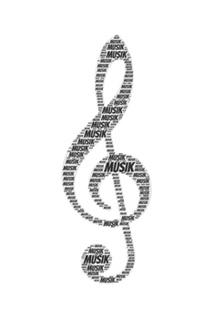 Musik: Notizbuch, Notizblock | Kariert, Karierte, Kariertes, Karo-Raster | DIN A5, 120 Seiten | Notizen, Ideen, Gedanken, Erinnerungen, Termine, Planer, Tagebuch, Organisation (German Edition)