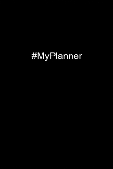 Paperback #MyPlanner: Planner or Notebook (6x9 inches) with 120 doted pages. Book