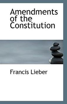 Paperback Amendments of the Constitution Book