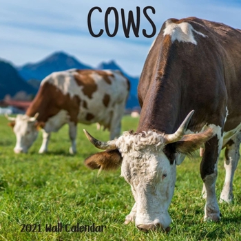Cow 2021 Wall Calendar: Cow 2021 Calendar,18 Months
