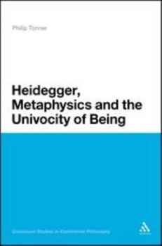 Paperback Heidegger, Metaphysics and the Univocity of Being Book