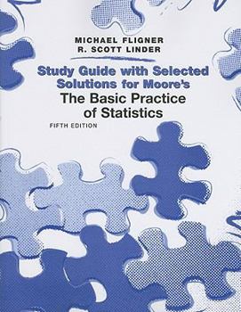 Paperback The Basic Practice of Statistics Study Guide with Selected Solutions Book